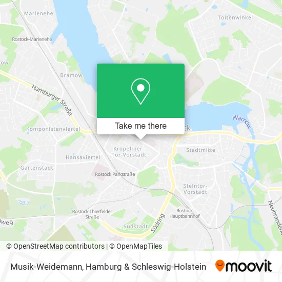 Карта Musik-Weidemann