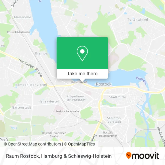 Карта Raum Rostock