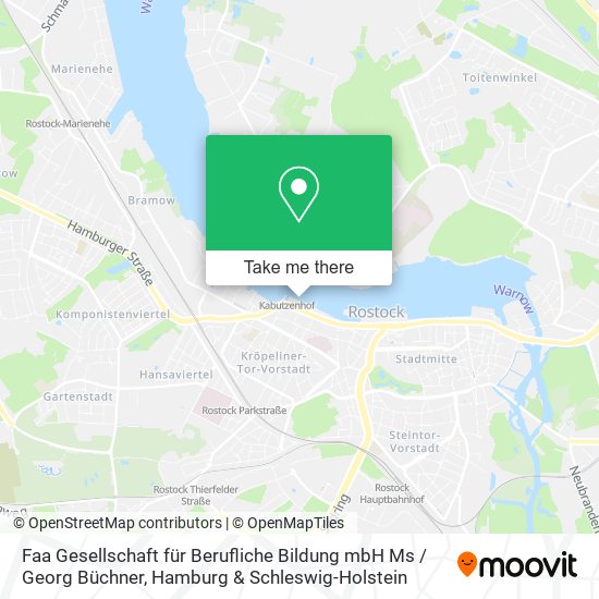 Faa Gesellschaft für Berufliche Bildung mbH Ms / Georg Büchner map