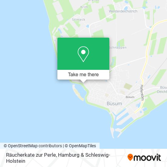 Räucherkate zur Perle map