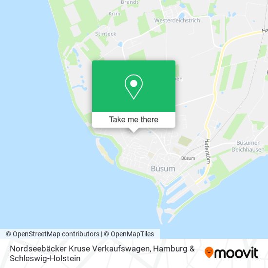 Nordseebäcker Kruse Verkaufswagen map