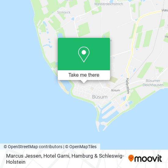 Marcus Jessen, Hotel Garni map