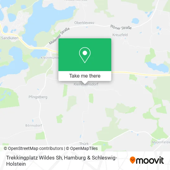 Карта Trekkingplatz Wildes Sh