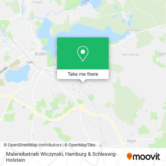 Malereibetrieb Wiczynski map