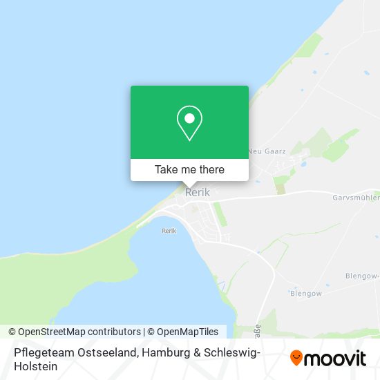 Pflegeteam Ostseeland map
