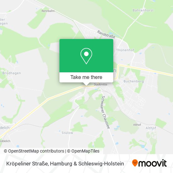 Kröpeliner Straße map