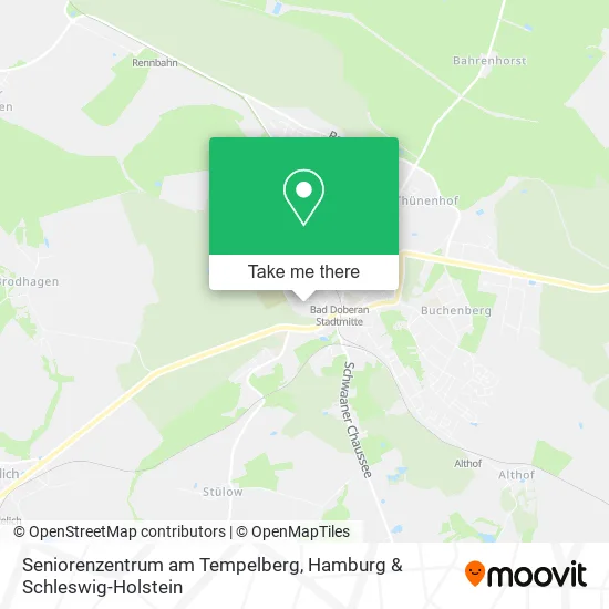 Карта Seniorenzentrum am Tempelberg