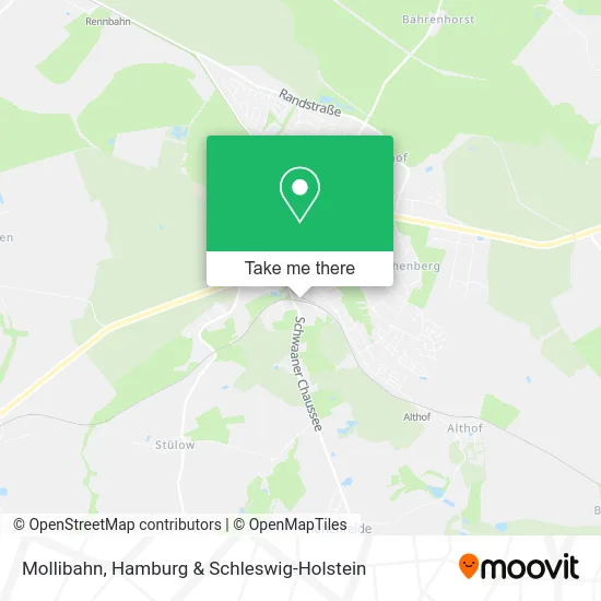 Карта Mollibahn