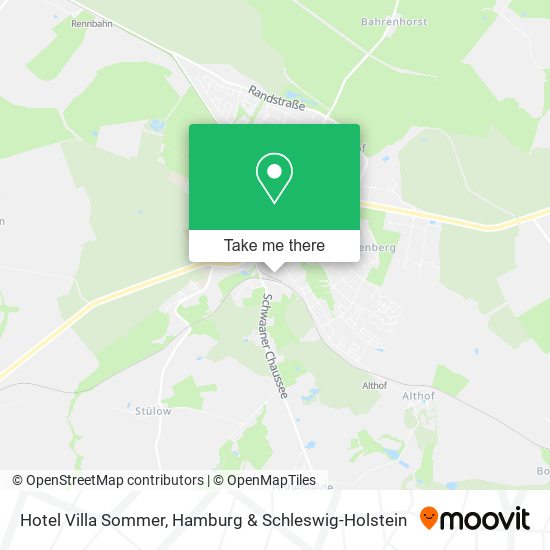 Hotel Villa Sommer map