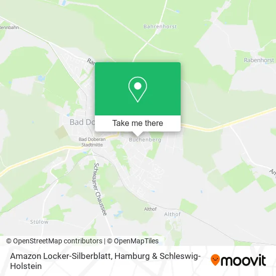 Карта Amazon Locker-Silberblatt