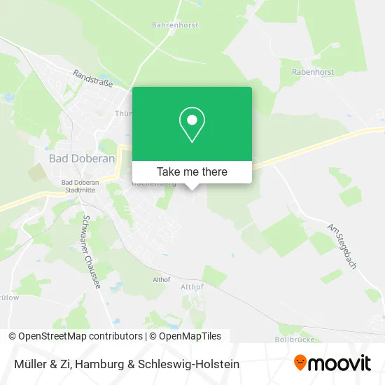 Карта Müller & Zi