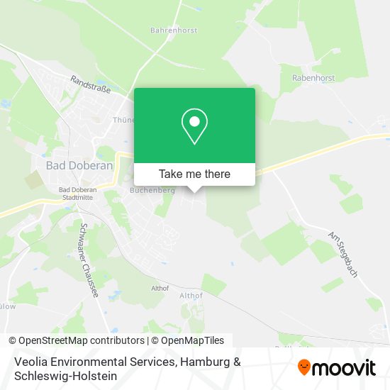Veolia Environmental Services map