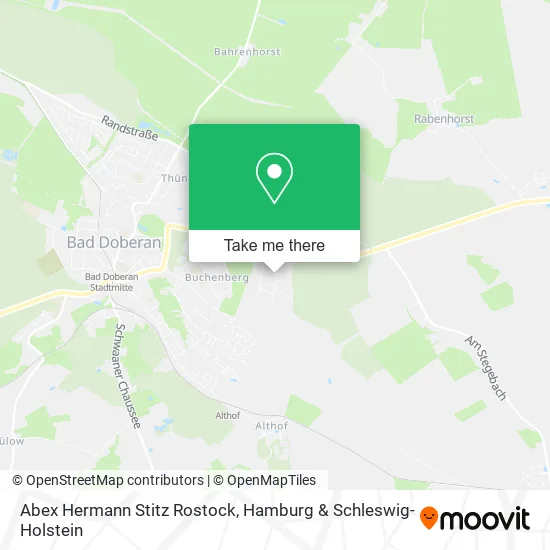 Карта Abex Hermann Stitz Rostock