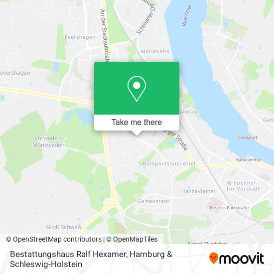 Bestattungshaus Ralf Hexamer map