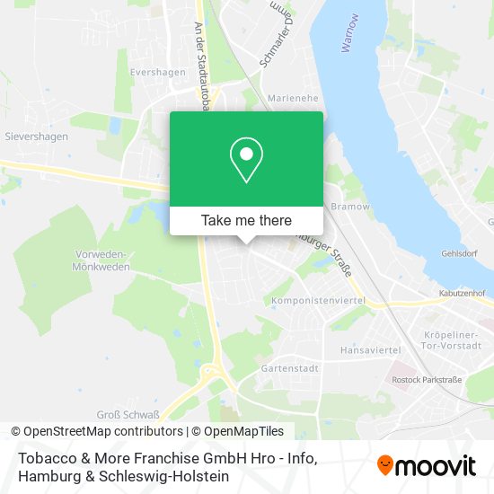 Tobacco & More Franchise GmbH Hro - Info map