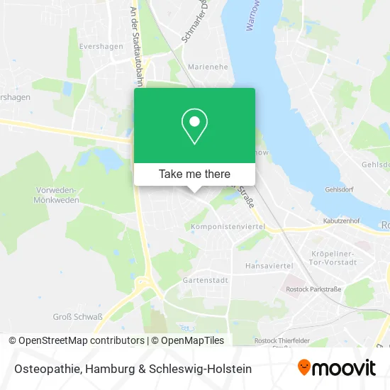 Карта Osteopathie