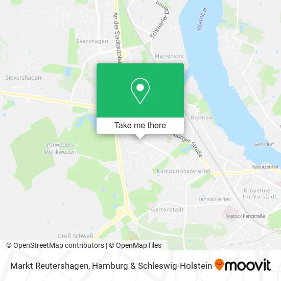 Карта Markt Reutershagen