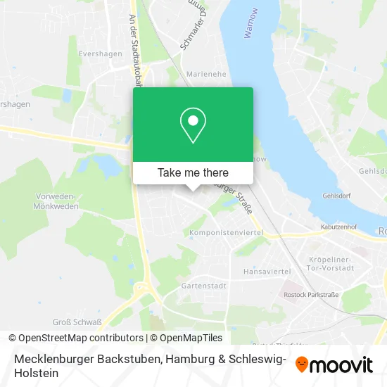 Карта Mecklenburger Backstuben