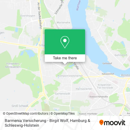 Карта Barmenia Versicherung - Birgit Wolf