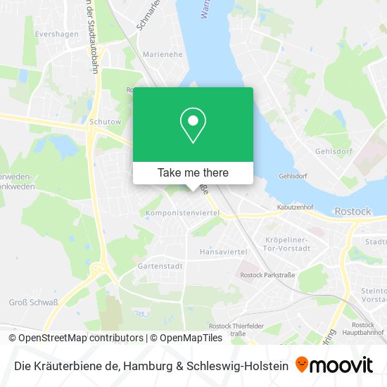 Die Kräuterbiene de map