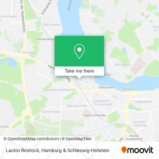 Карта Lackin Rostock