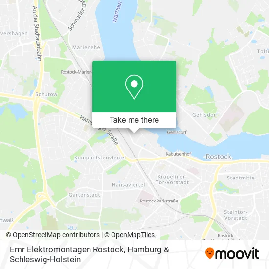 Карта Emr Elektromontagen Rostock