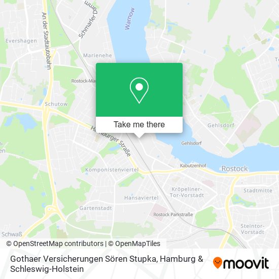 Gothaer Versicherungen Sören Stupka map