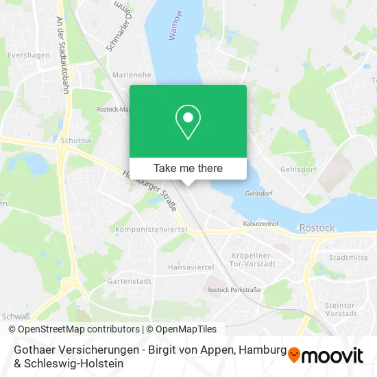 Карта Gothaer Versicherungen - Birgit von Appen