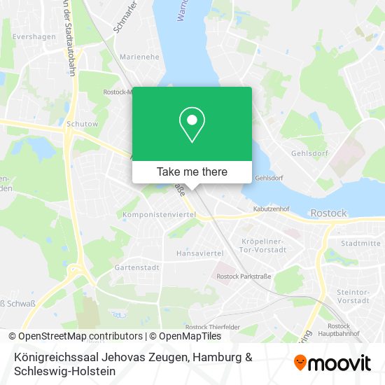 Königreichssaal Jehovas Zeugen map