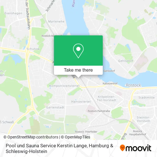 Карта Pool und Sauna Service Kerstin Lange