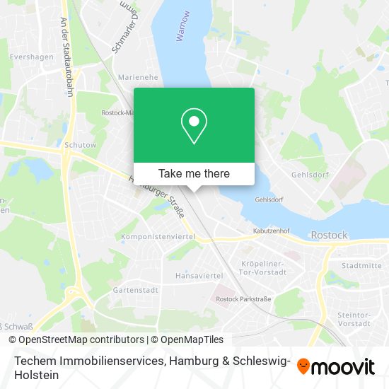 Techem Immobilienservices map