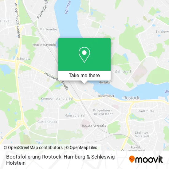 Карта Bootsfolierung Rostock