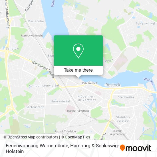 Ferienwohnung Warnemünde map