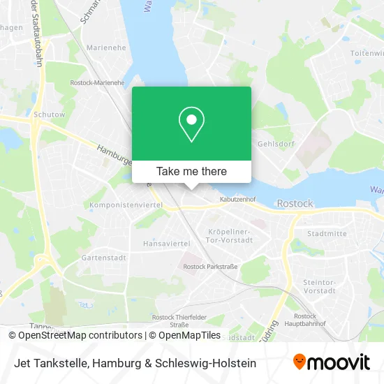 Карта Jet Tankstelle