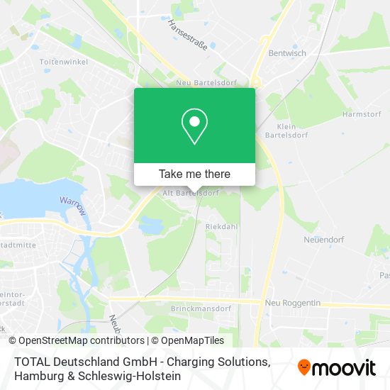 TOTAL Deutschland GmbH - Charging Solutions map