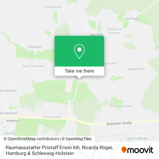 Карта Raumausstatter Pristaff Erwin Inh. Ricarda Röger