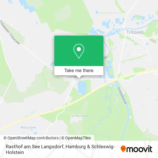 Карта Rasthof am See Langsdorf