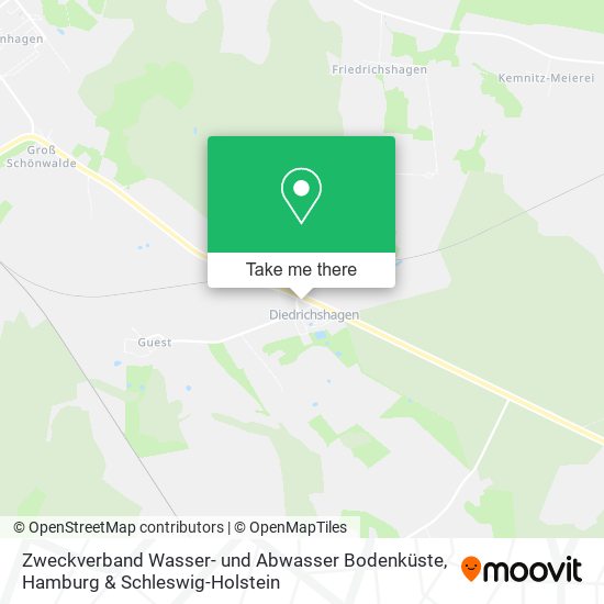 Zweckverband Wasser- und Abwasser Bodenküste map