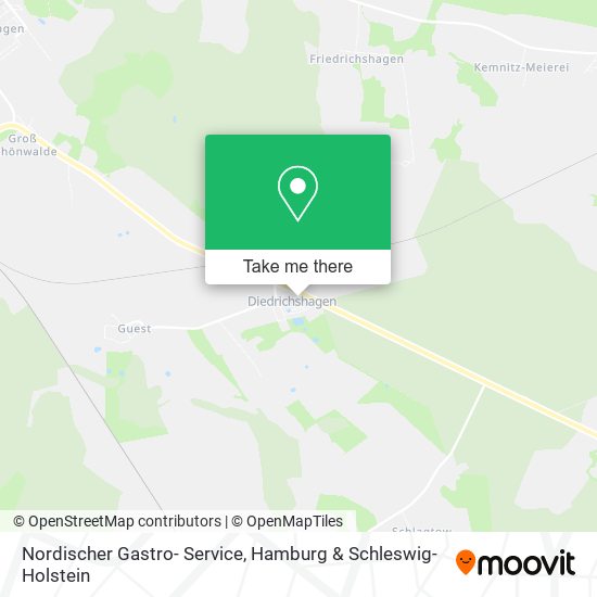 Nordischer Gastro- Service map