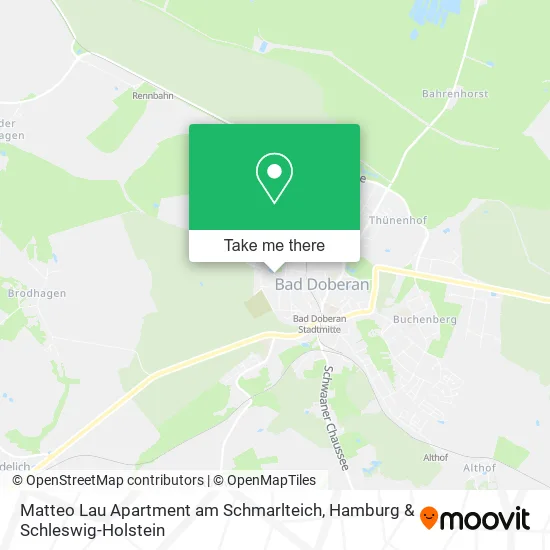 Карта Matteo Lau Apartment am Schmarlteich