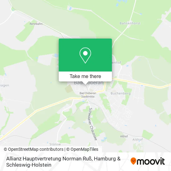 Карта Allianz Hauptvertretung Norman Ruß