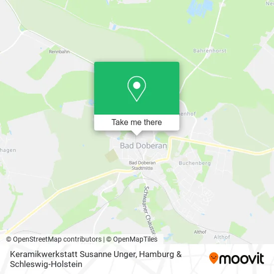 Карта Keramikwerkstatt Susanne Unger