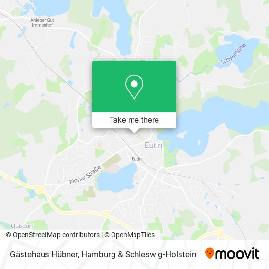 Gästehaus Hübner map