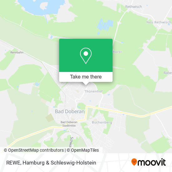 REWE map