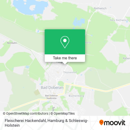 Fleischerei Hackendahl map