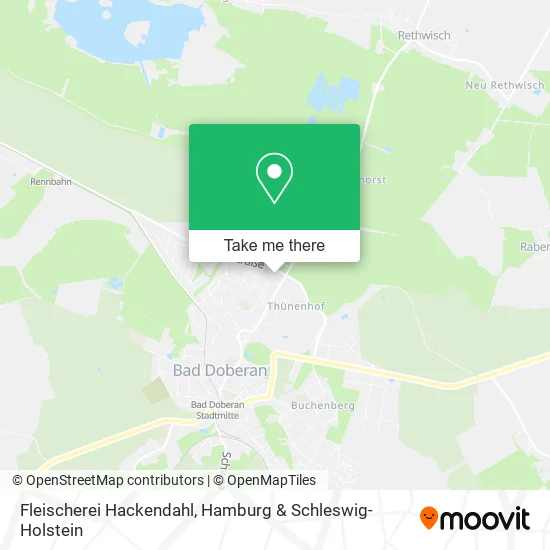 Карта Fleischerei Hackendahl