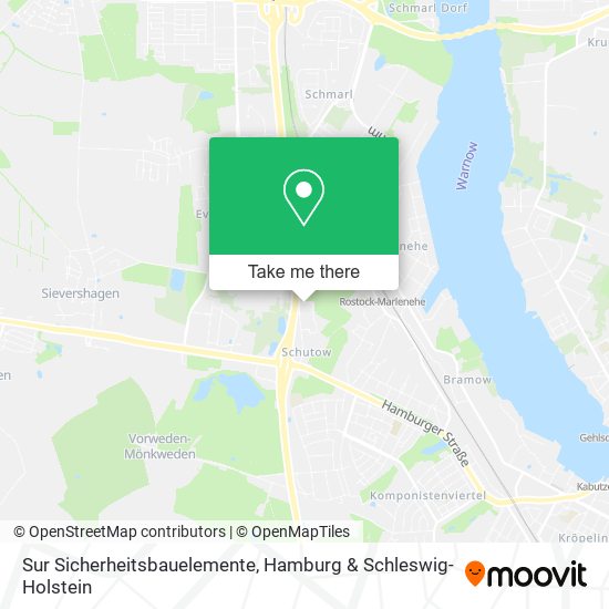 Sur Sicherheitsbauelemente map