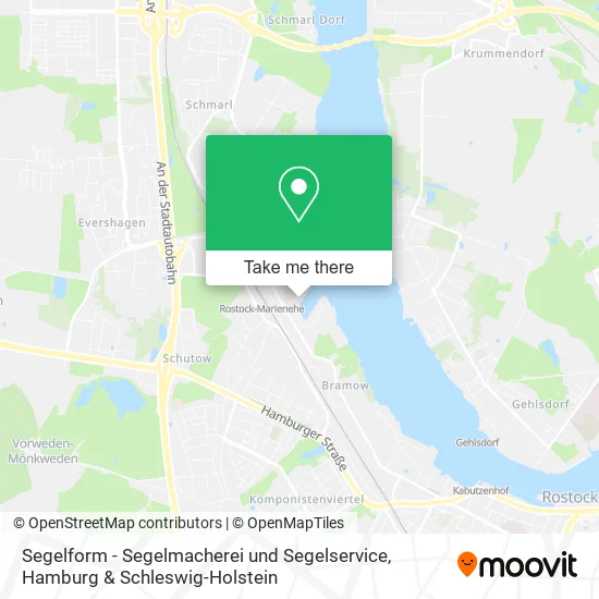 Карта Segelform - Segelmacherei und Segelservice