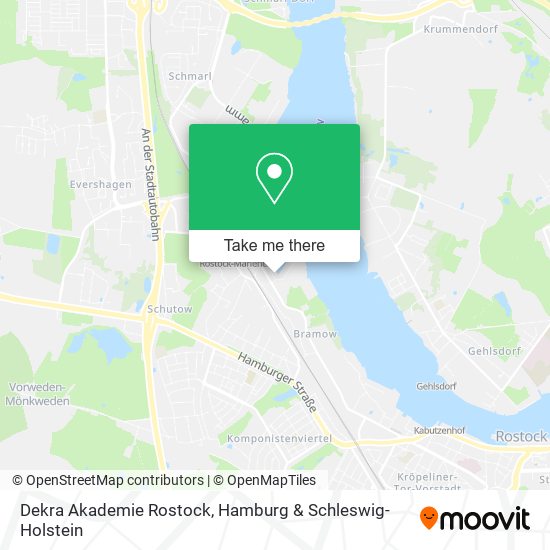 Dekra Akademie Rostock map