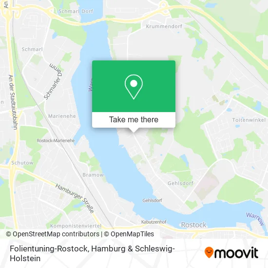 Карта Folientuning-Rostock
